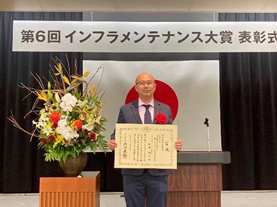 Toray Becomes Joint Winner in Japan’s Sixth Infrastructure Maintenance Awards