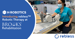 Introducing rebless™ Robotic Therapy at Brooks Rehabilitation